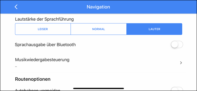 Google Maps: Sprach-Ausgabe per Bluetooth aktivieren
