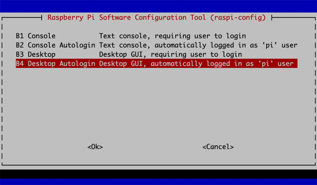 Raspberry Pi: Desktop Auto-Login