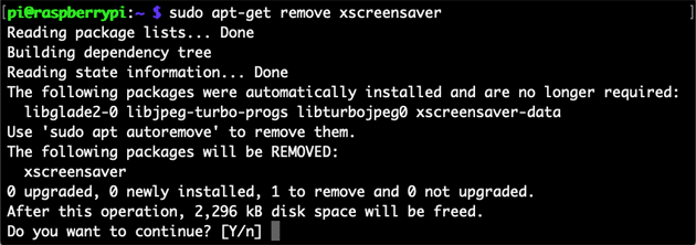 Raspbian / Ubuntu: Remove screensaver