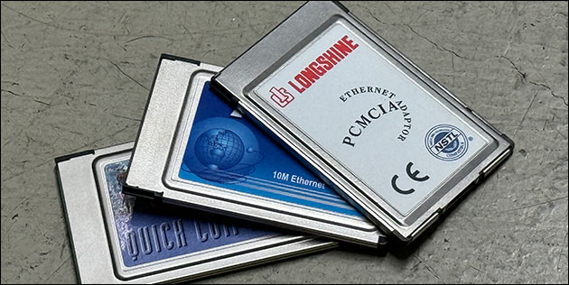 PCMCIA Netzwerkkarten