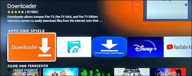 Downloader App (Fire TV)