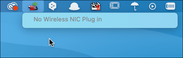 No Wireless NIC Plug in