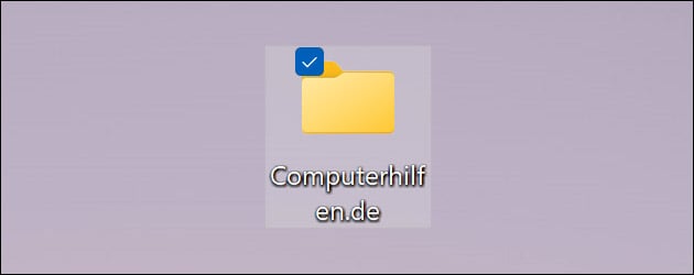 Ordner unter Windows