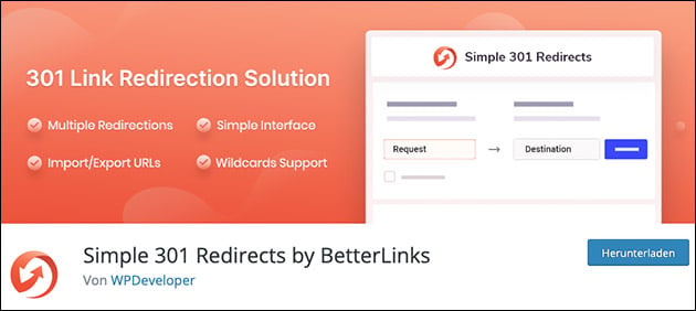 Simple 301 Redirects