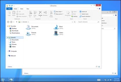 Windows 8 Explorer