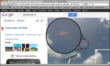 UFO über Jacksonville