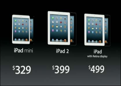 iPad 4 und iPad mini