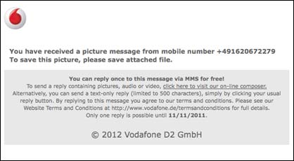 Vodafone Email