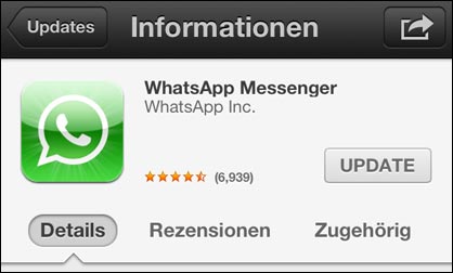 WhatsApp Update