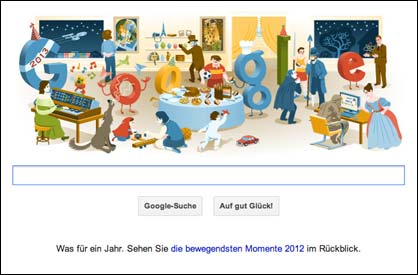 Silvester 2012 Doodle