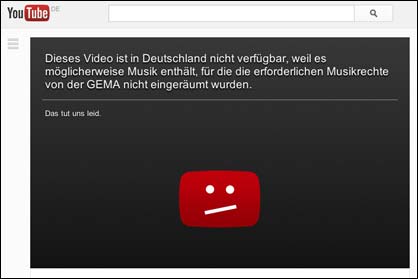 Gema vs. YouTube