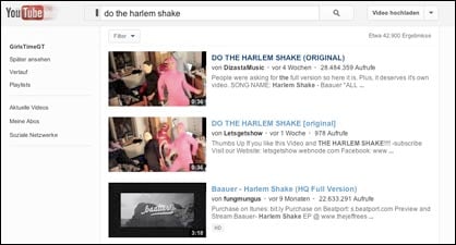 Do the harlem shake