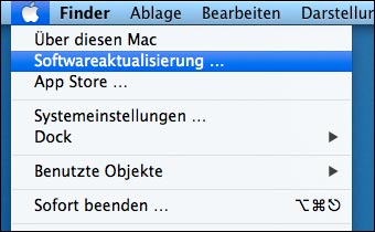 Apple Update: Softwareaktualisierung