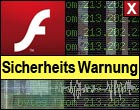 Flash Player Warnung