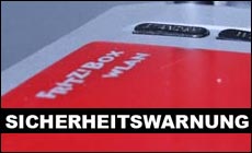 Fritzbox Sicherheitswarnung