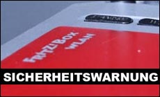 Fritzbox Sicherheitswarnung