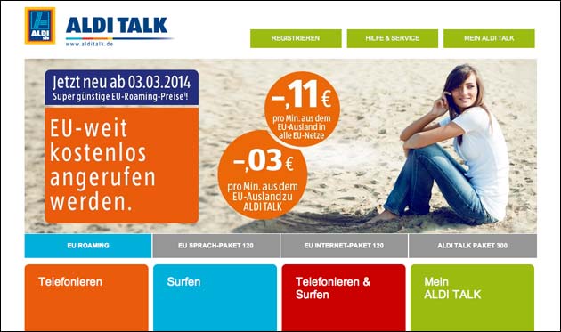 Alditalk: EU Roaming entfällt