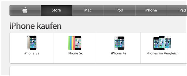 iPhone 4 im Apple Store