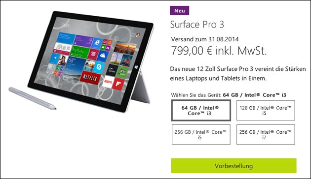 Surface Pro 3