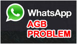 WhatsApp  AGB Problem