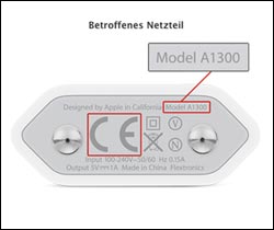 Apple Netzteil