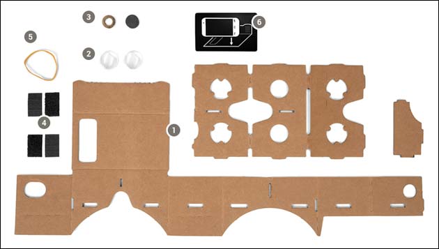 Cardboard components