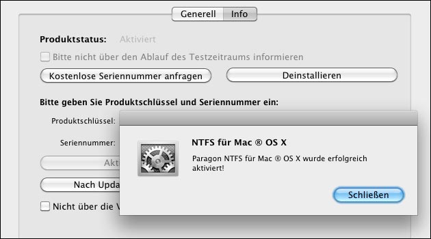 NTFS Snow Leopard