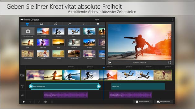 PowerDirector für Android