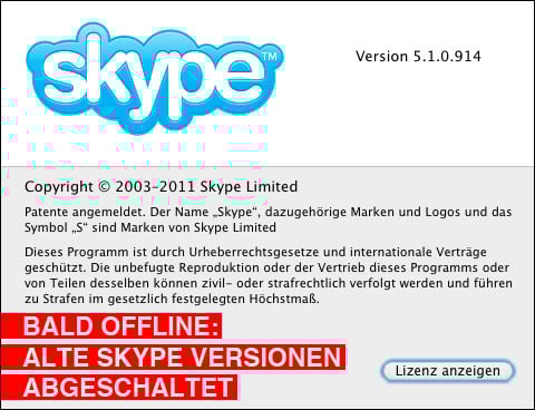 Skype wird abgeschaltet