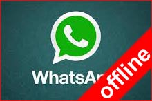 Whatsapp offline