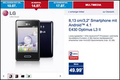 Bei Aldi: LG Optimus Handy