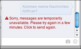 Nicht nachrichten kommen facebook an messenger Warum kommt