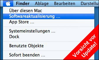 Macbook Air Softwareaktualisierung