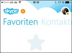 Skype: neue Version iPhone