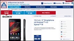 ALDI: Sony Xperia M