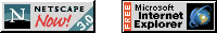 Browser Buttons: Netscape und MSIE