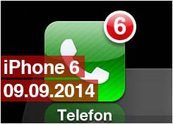 iPhone 6: 9. September