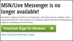 Aus für MSN Messenger
