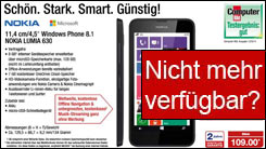 Nokia Lumia 630 bei Aldi