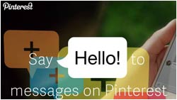 Pinterest Messaging Funktion