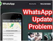 WhatsApp Update Problem