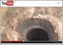 YouTube: Krater in Sibirien