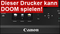 DOOM: Canon Pixma Drucker