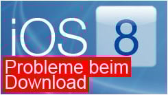 iOS 8 Download Probleme: Aktuell nicht möglich!