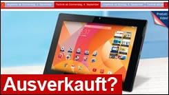 Lifetab S10334 ausverkauft?