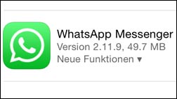 WhatsApp Messenger Update