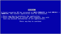 Windows Bluescreen
