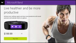 Microsoft Band für  Windows Phone, iOS und Android