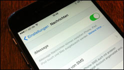 Apple iMessage deaktivieren - so gehts!