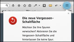 Firefox: Neuer Vergessen Button